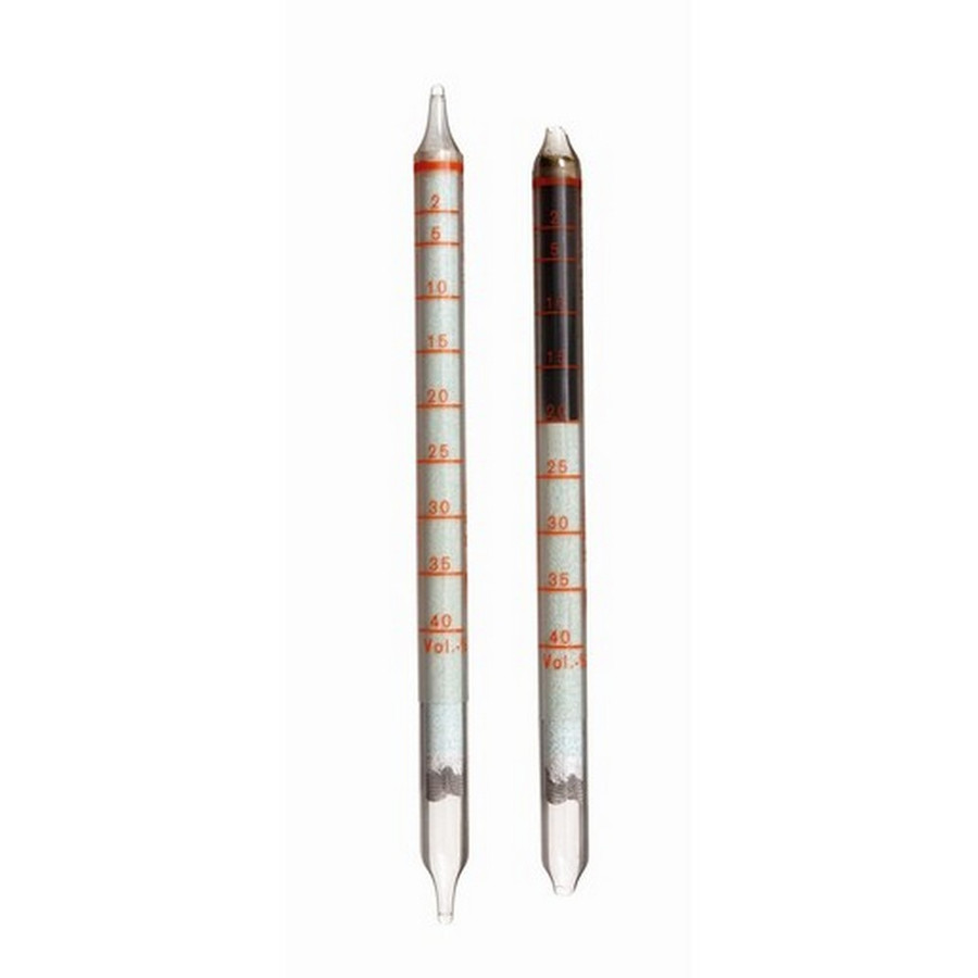 Draeger CH29101 Gas Detector Tube, Hydrogen Sulfide 100/a, 10/Box