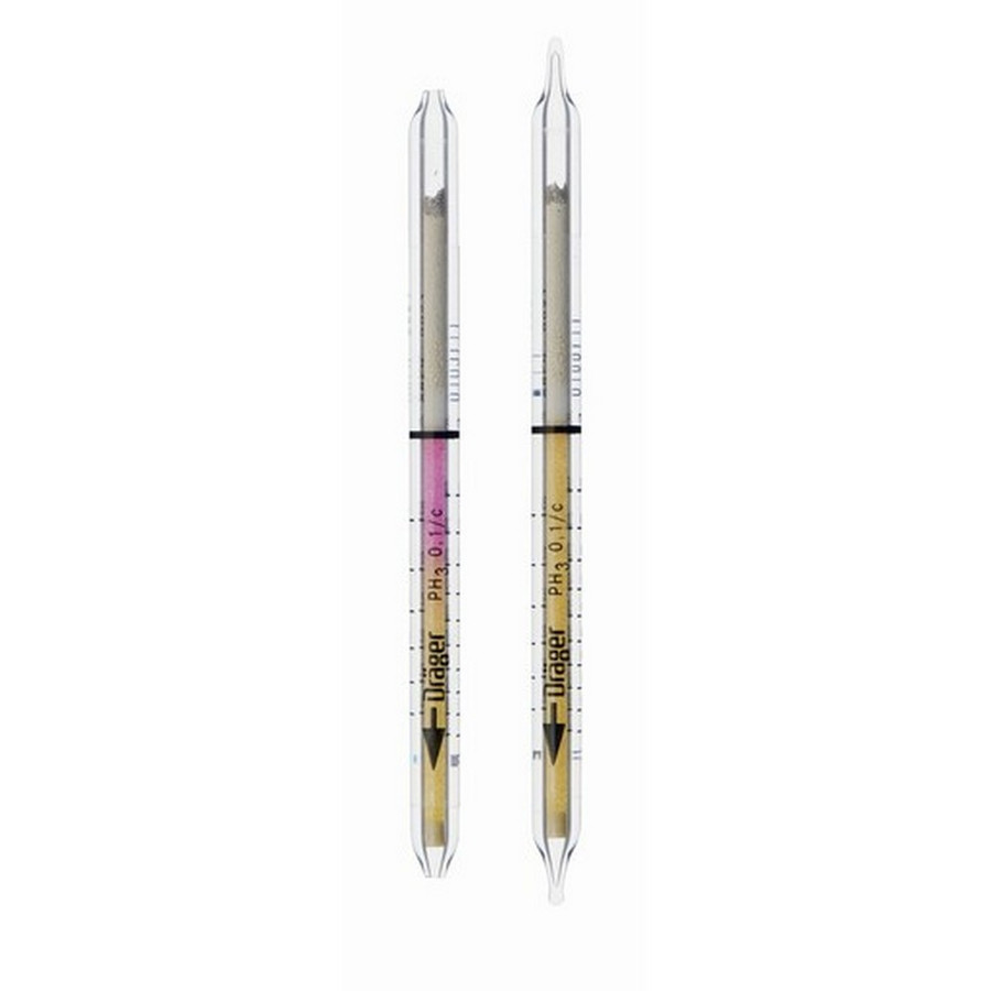 Draeger CH28301 Gas Detector Tube, Phosgene 0.25/c, 10/Box