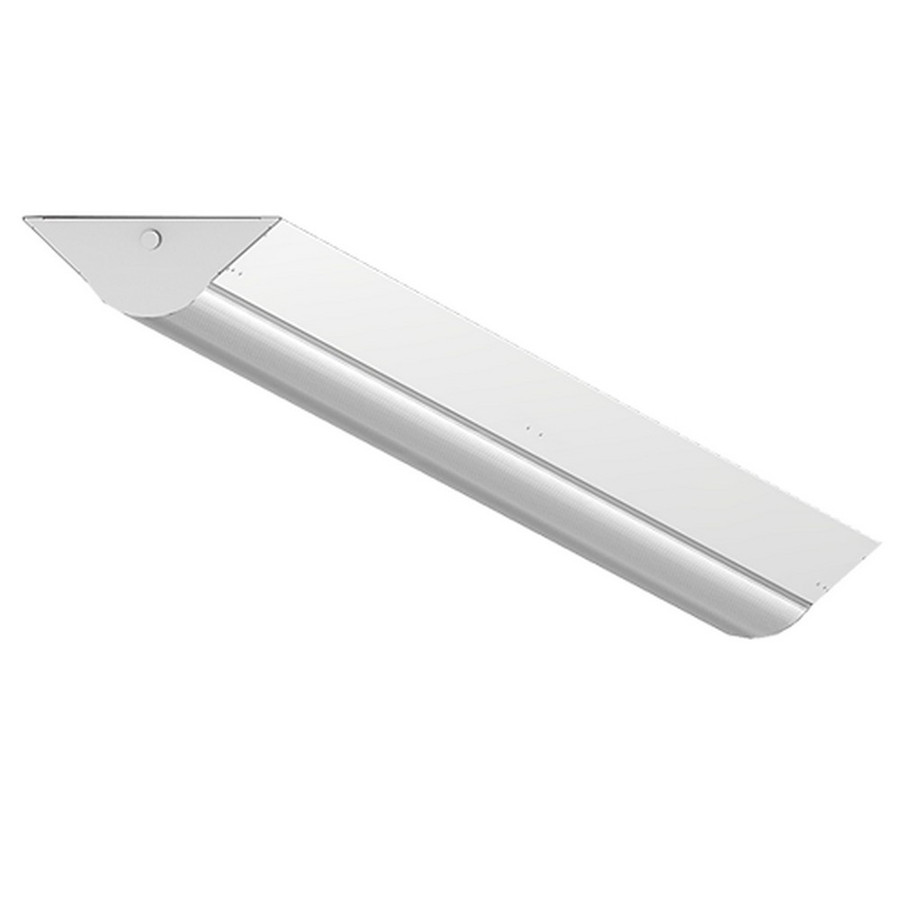 ILP SQ4-2L-U-40-WB Curved Wide Base LED Wrap 4000K, 15 Watt, 2278 Lumens