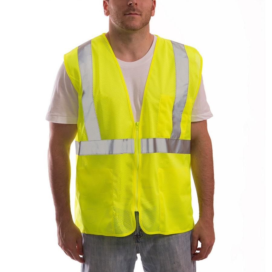 Tingley V70632.XXS-XS Job Sight Class 2 Zip-Up Mesh Vest
