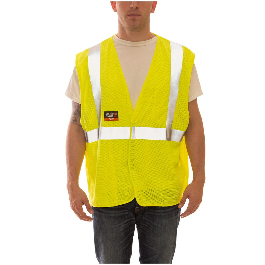 Tingley V80622.S-M Job Sight FR Class 2 Mesh Vest