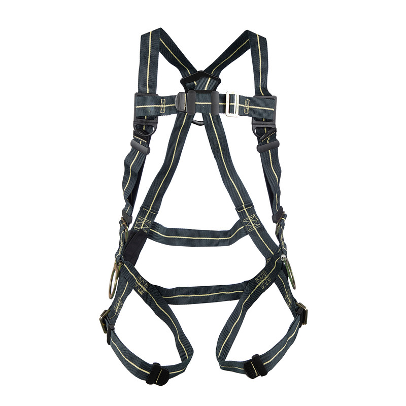 Guardian Fall Protection H88111 Hot Works Full Body Harness, Pass Through Buckles