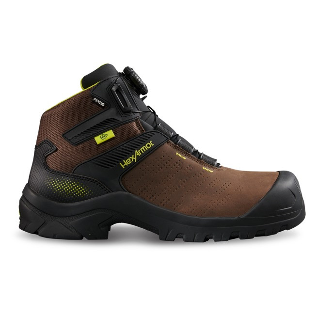 HexArmor F2005 XBASE BOA Brown Boot