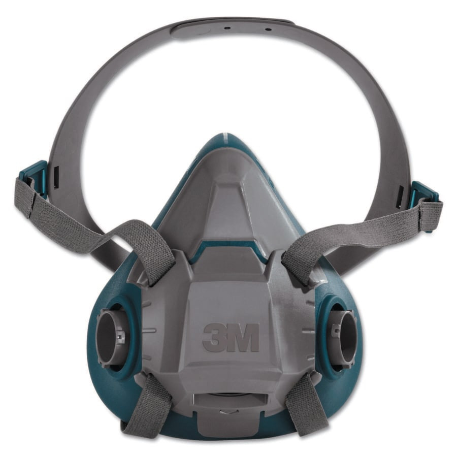 3M 142-6503 Rugged Comfort Half-Facepiece Reusable Respirator, Large