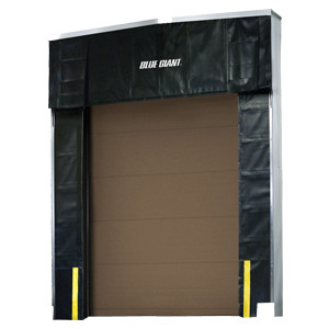 Blue Giant DSH-D400V-40-24 Rigid Dock Shelter Fits 10' x 10' Door with 24" Projection