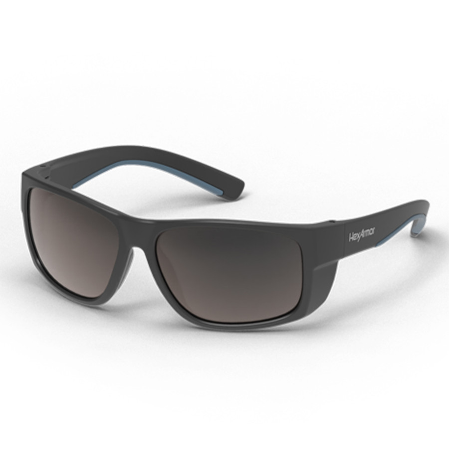 HexArmor 13-13006-15 VuForce Gray Polarized Anti-Scratch Safety Glasses