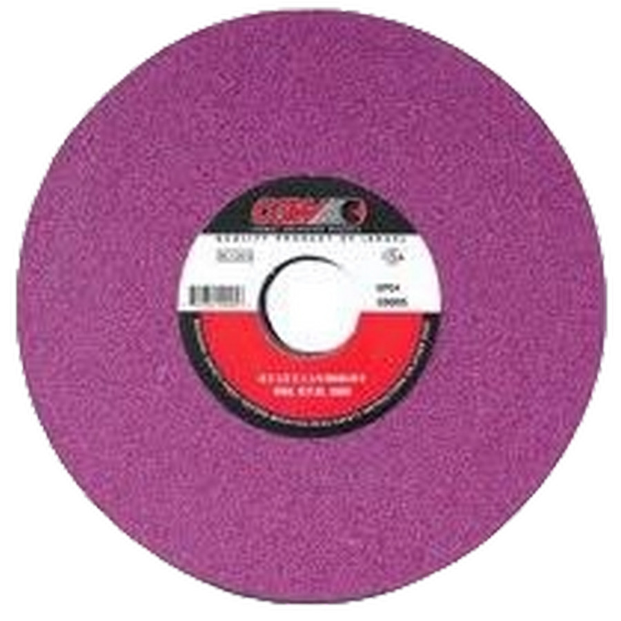 CGW 59013 12" X 1" X 3" T1 RA-46H 46-Grit Ruby Aluminum Oxide Surface Grinding Wheel