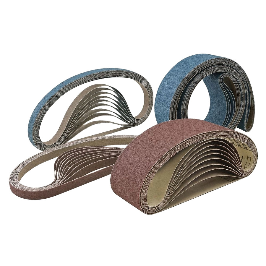CGW 61041 1/2" W x 24" L 36-Grit A3 Aluminum Oxide X-Weight Abrasive Belt