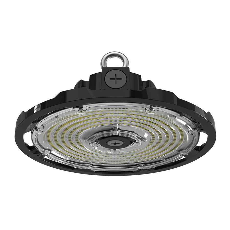 TCP EUFOUZDSW3CCTIS Economy LED UFO High Bay Luminaires - Selectable 81W/120W/150W, 16750/19800/25000 lumens, Selectable 4000K/5000K
