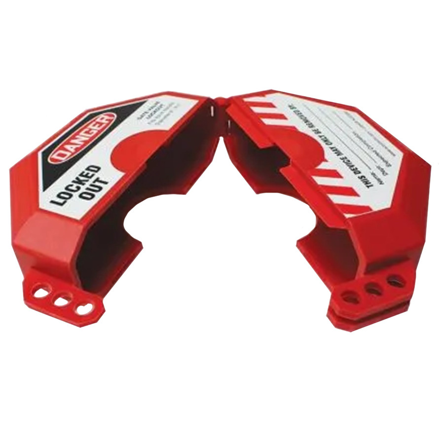 Accuform NMC KDD471 STOPOUT Gate Valve Handle Lockouts
