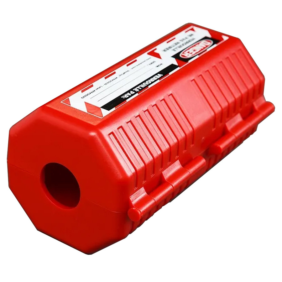 Accuform NMC KDD225 STOPOUT StopPlug Lockout 110V