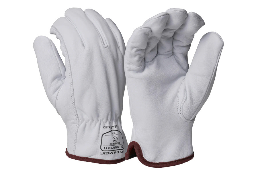 Pyramex Safety GL3007CKF Premium Insulated Goatskin Driver HPPE A6 Cut