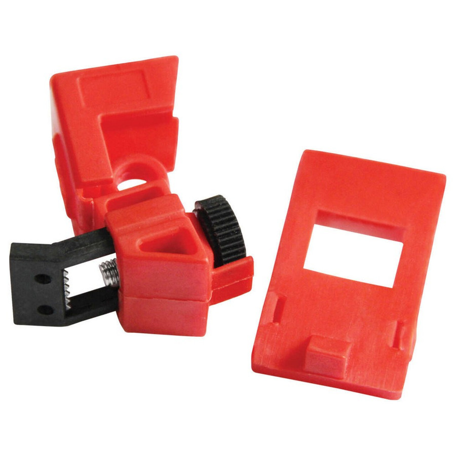 Zing Green 7256 120/277V Clamp-On Breaker Lockout-cleat