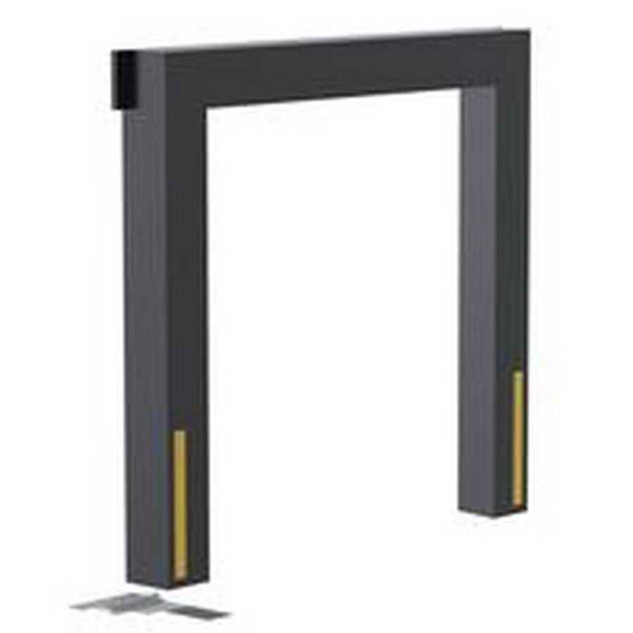 Vestil D-150-12 Vinyl Dock Seal 12 In. 8 Ft. x 8 Ft. Black