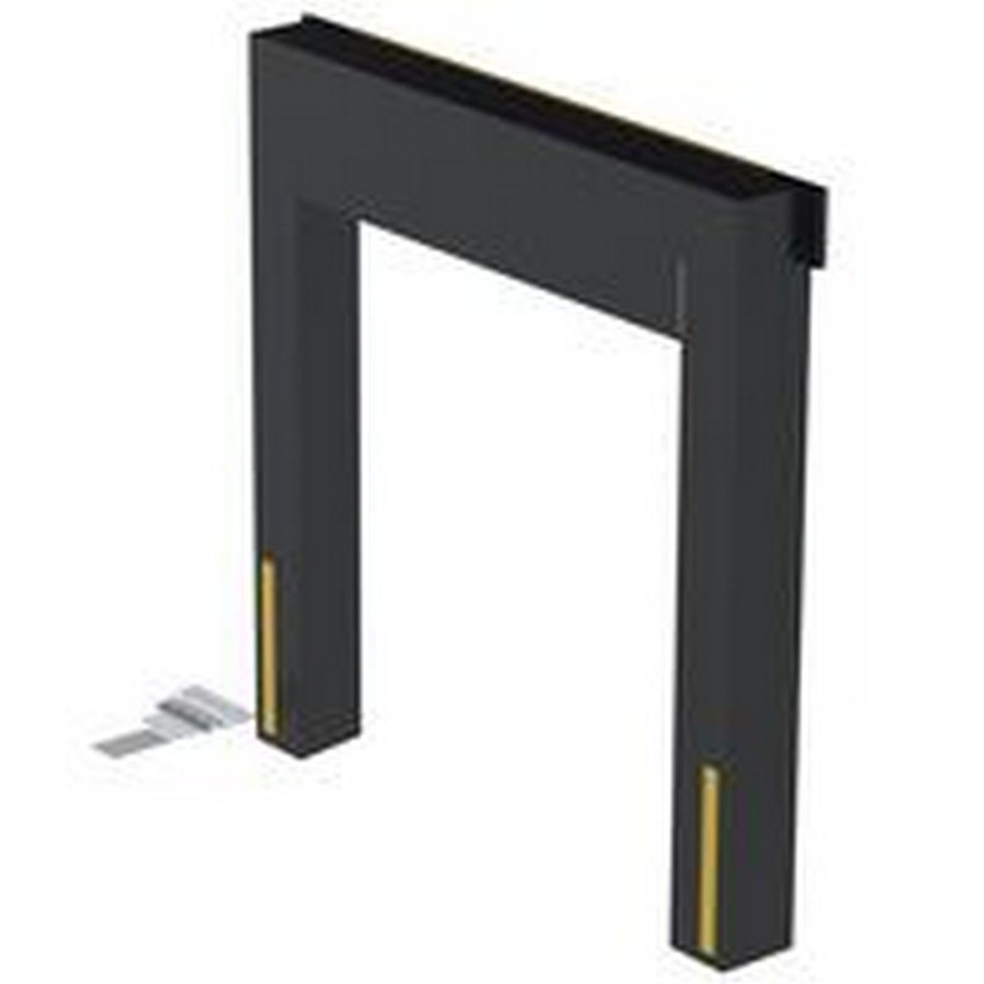 Vestil D-350-14 Nylon (Vinyl) Dock Seal 14 In. 8 Ft. x 9 Ft. Black