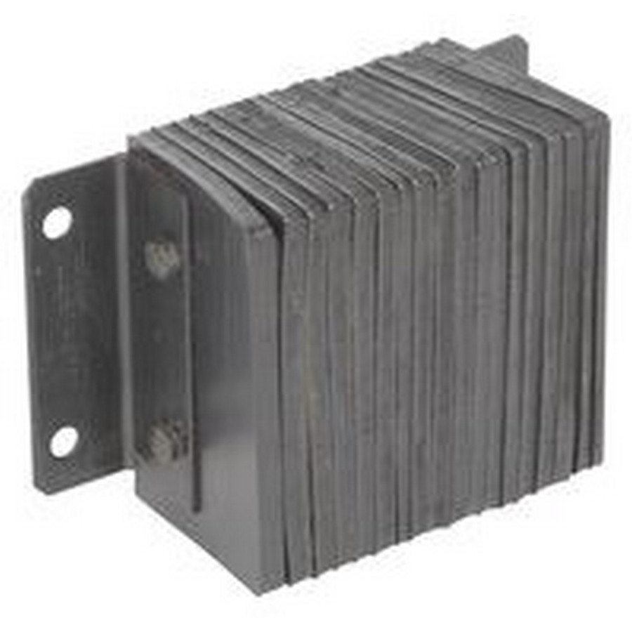 Vestil 1014-6 Laminated Rubber Dock Bumper 10 In. x 14 In. x 6 In. Black