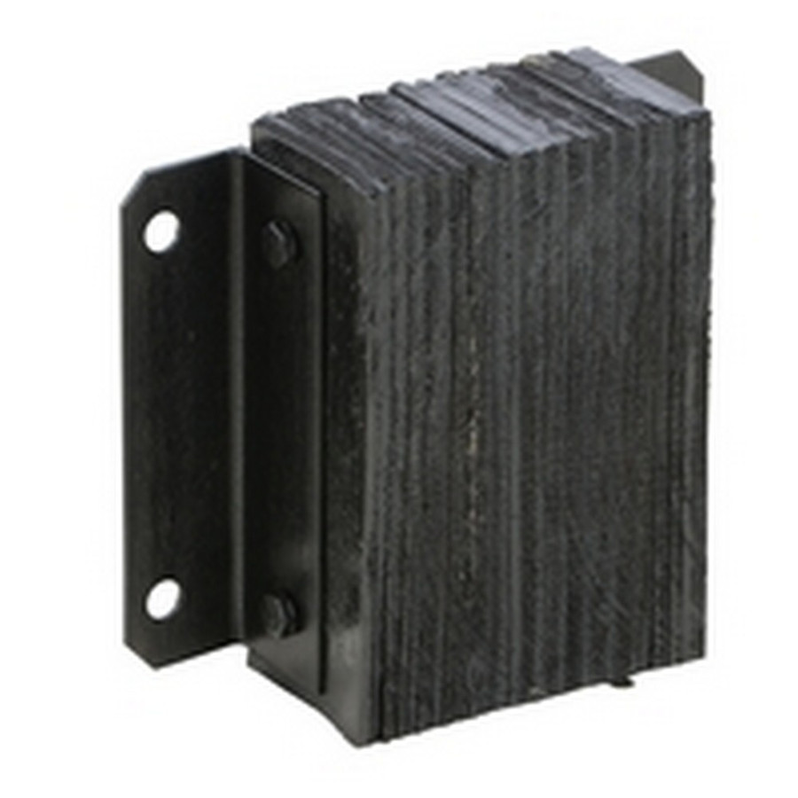 Vestil 1212-4.5 Laminated Rubber Dock Bumper 12 In. x 12 In. x 4-1/2 In. Black