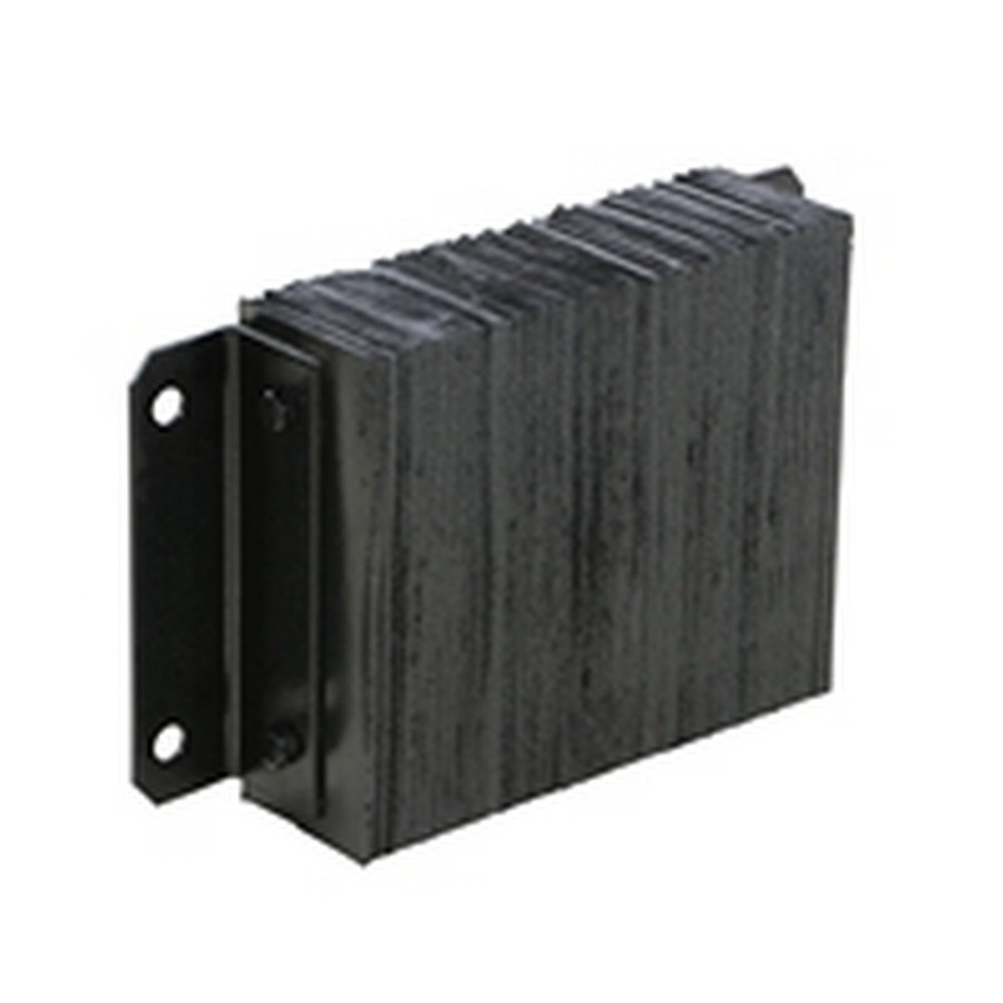 Vestil 1218-4.5 Laminated Rubber Dock Bumper 12 In. x 18 In. x 4-1/2 In. Black