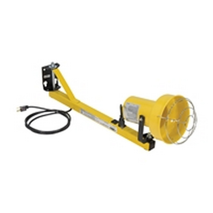 Vestil LL-24 Steel Incandescent Single Arm Load Light 24 In. Length Yellow