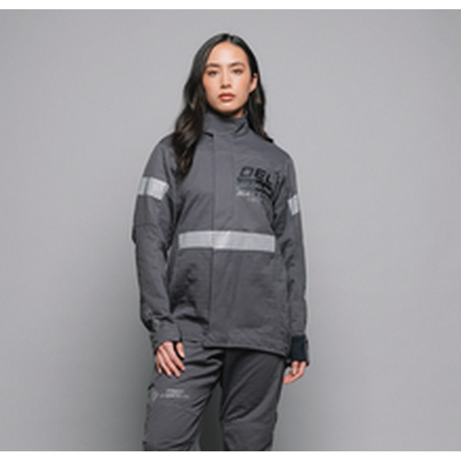 OEL AFW040-BSJ-GTX-W 40 CAL Jacket Black Series GTX Womens Charcoal Grey