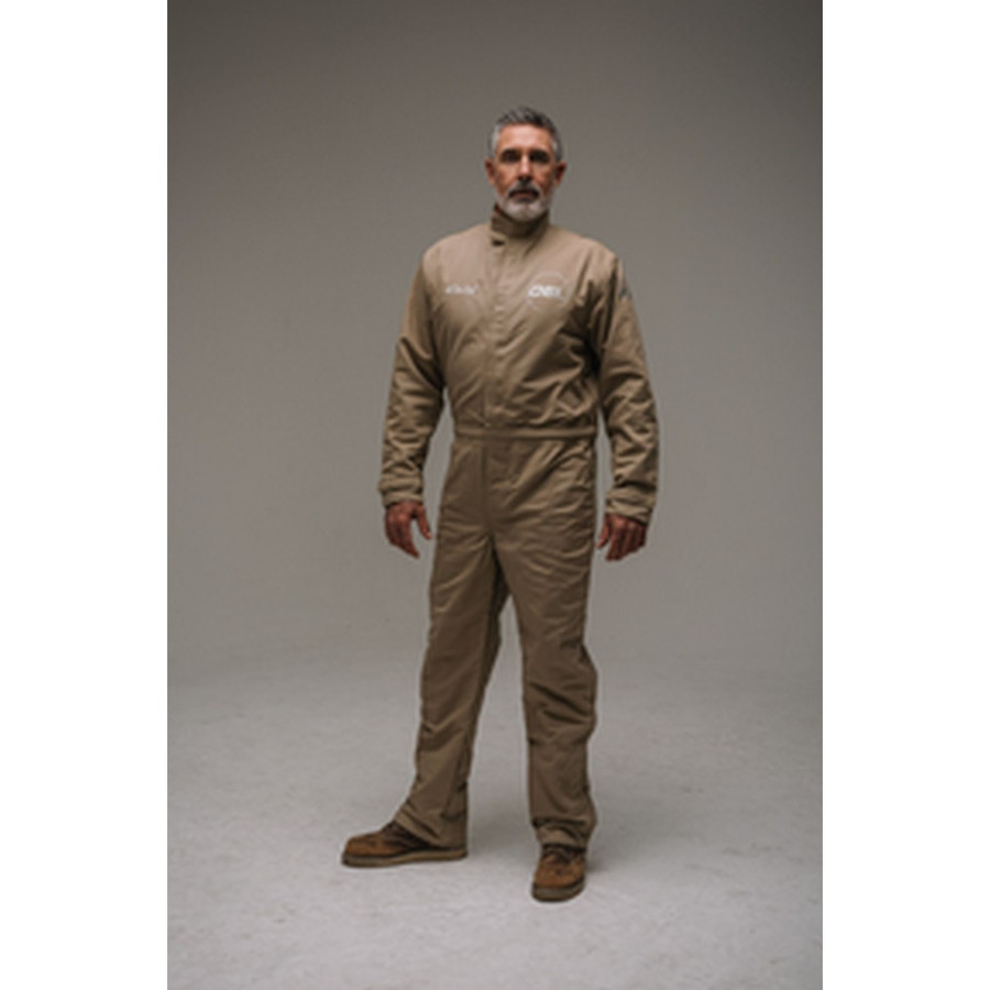 OEL AFW040-KFC 40 CAL Coverall Standard Mens Khaki