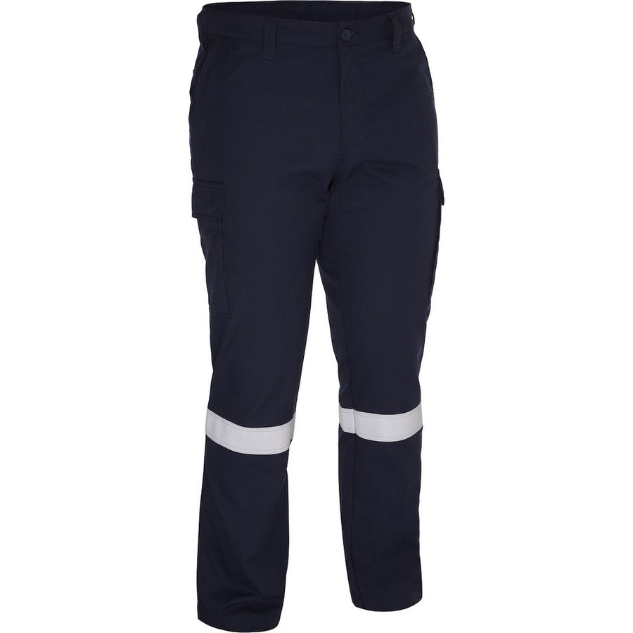 PIP 385MFRCS-NV/3030 AR/FR Ripstop Industrial Taped Cargo Pant - Industrial Wash Durable