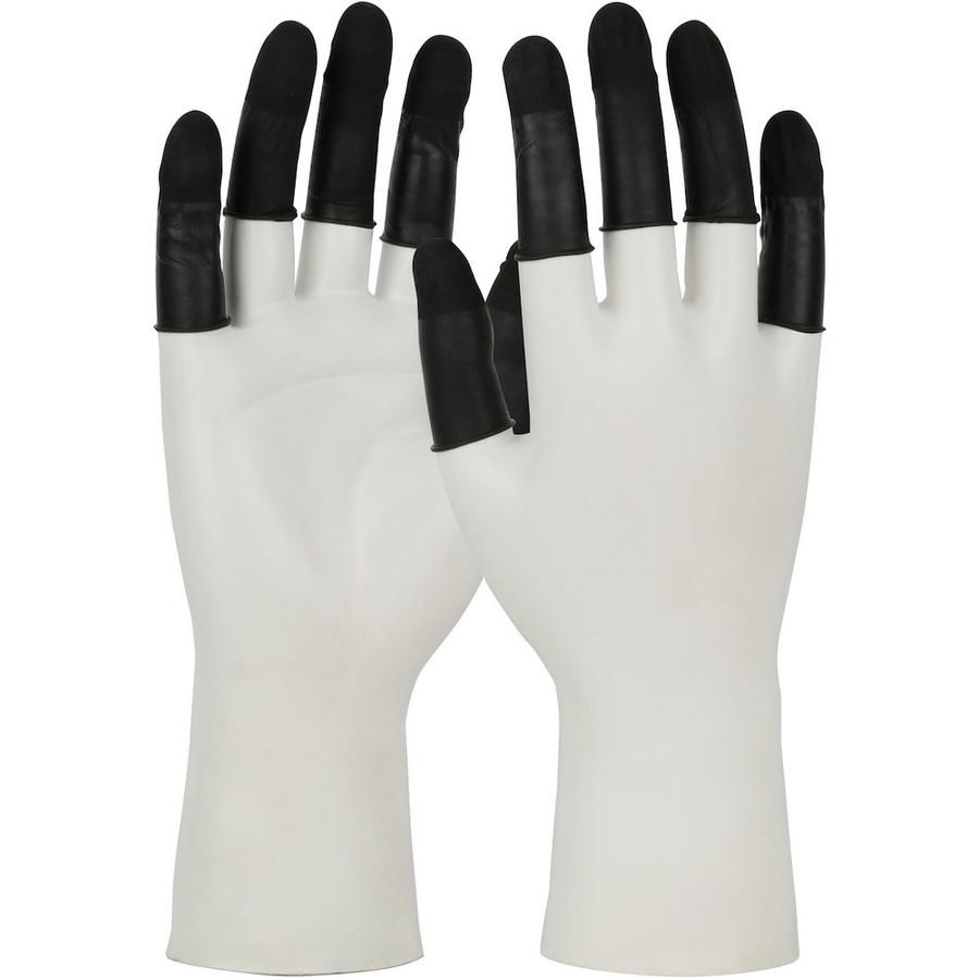 PIP 8JS Single Use Static Dissipative Latex Finger Cots
