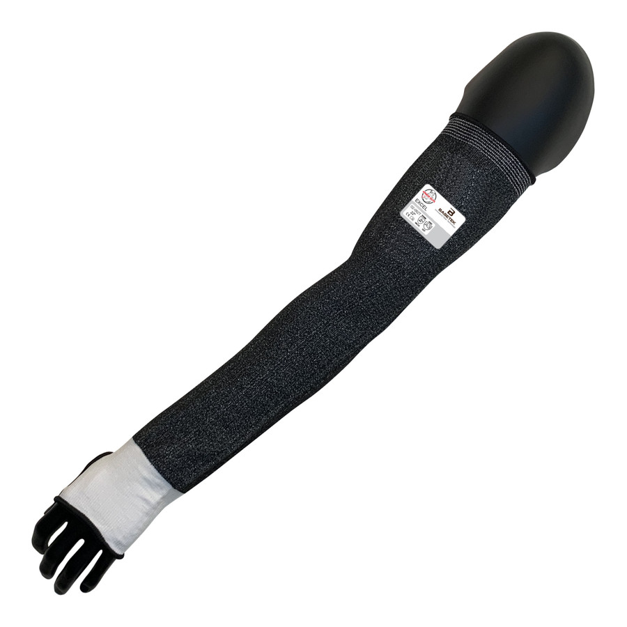 Armor Guys 02-062T 22" Black HDPE Sleeve With Thumb Hole, ANSI A3