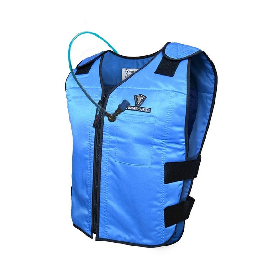 Occunomix 6627-BL Techniche Phase Change Cooling Vest W/ Hydration System Blue