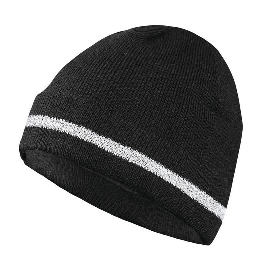 Occunomix LUX-KCR-B-P Beanie With Polyester Lining, Black