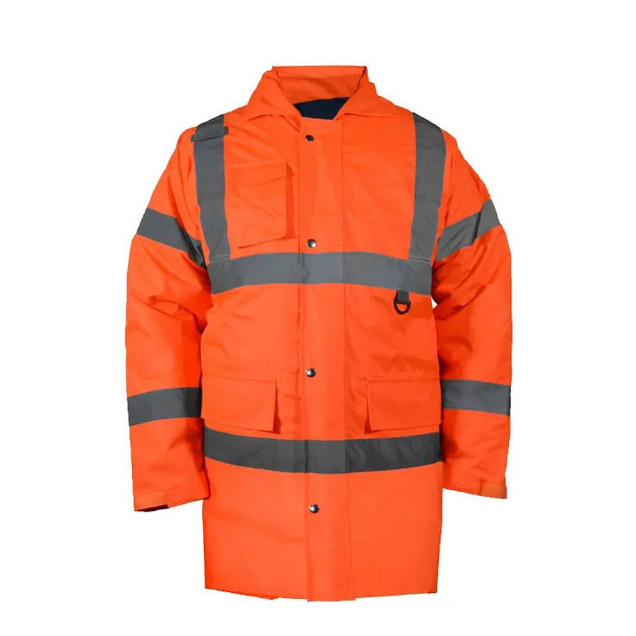 Occunomix LUX-TJFSX-O 5-IN-1 System X-Back Parka Hi-Vis Orange