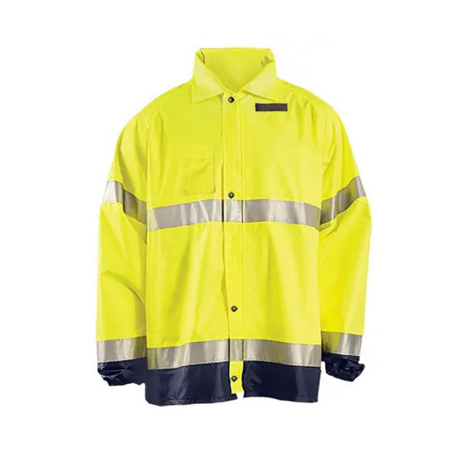 Occunomix LUX-TJR-O Premium Breathable Rain Jacket Hi-Vis Orange