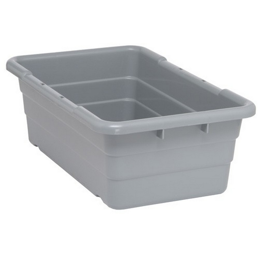 Quantum Storage Systems TUB2516-8GY Cross Stack Nesting Tote Gray