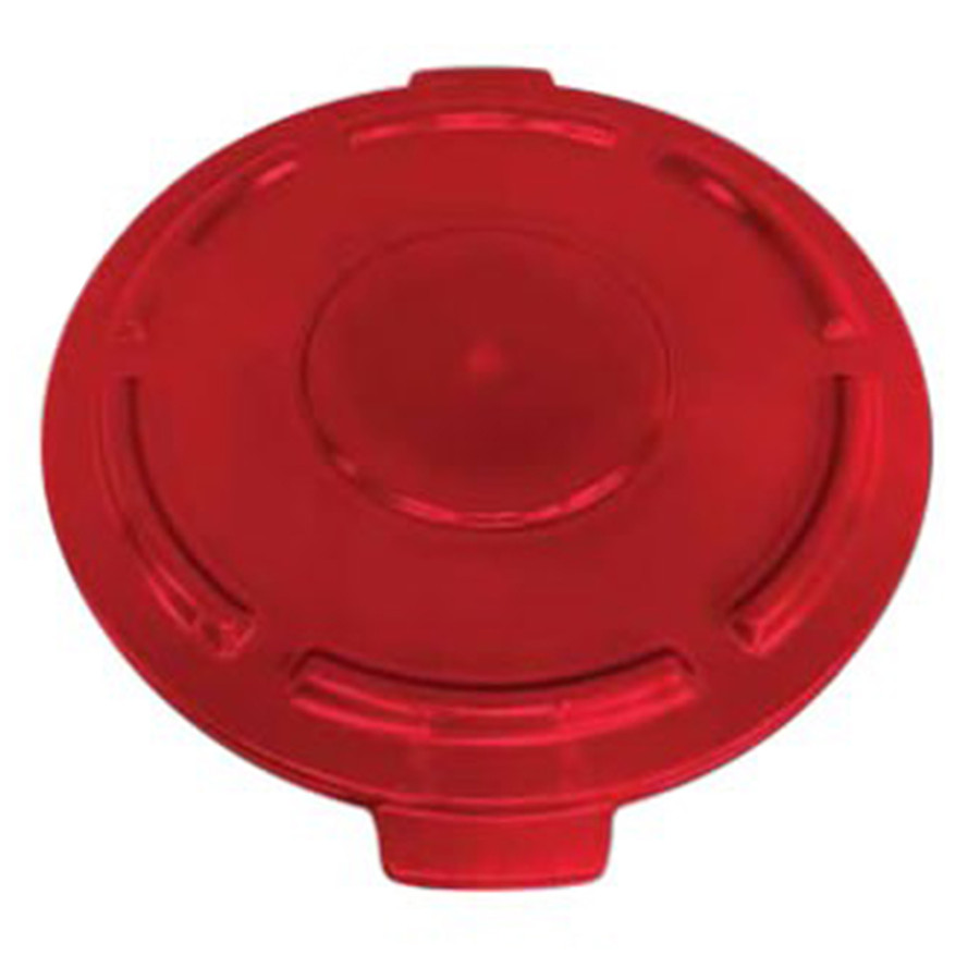 Quantum Storage Solutions CTC-L32RD Lid for 32 Gal. Round Trash Can Red