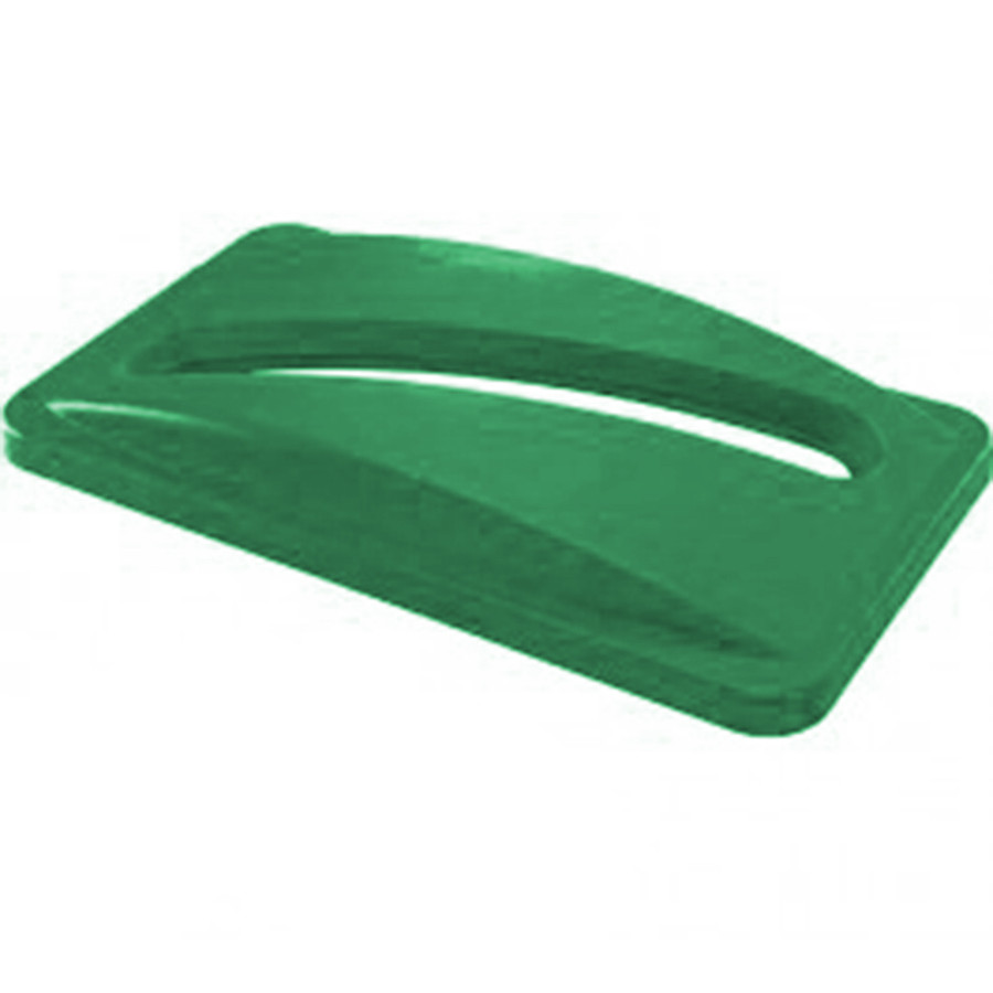 Quantum Storage Solutions CTH-LPAGN Paper Lid for Crusader Thin Recycling Container Green
