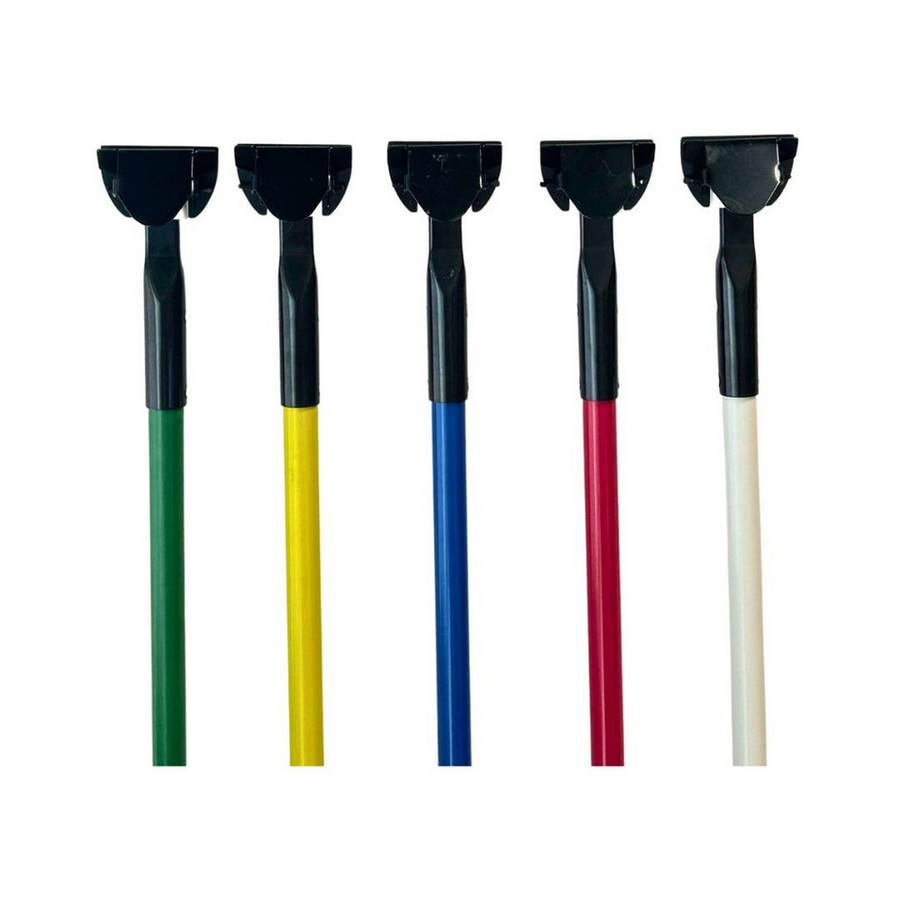 Better Brush 170960G Clip-On Dust Mop Handles - 5' Green Fiberglass