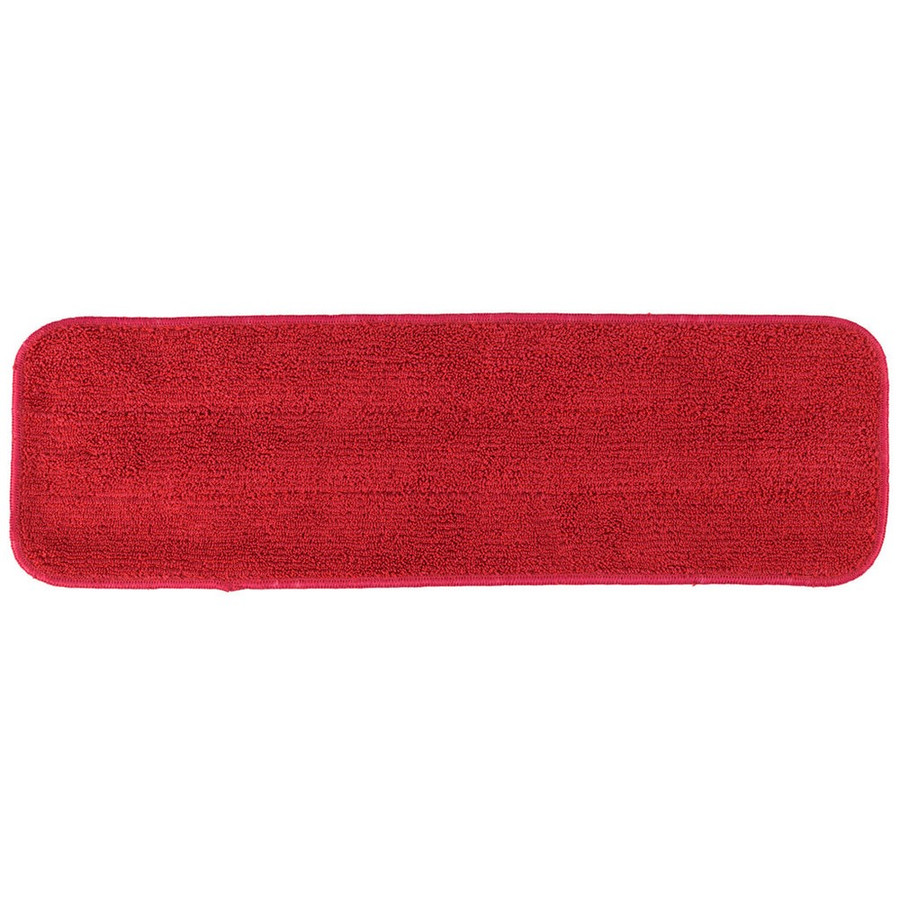 Better Brush 173318R Looped End Microfiber Mop for Wet Applications - Red 18"