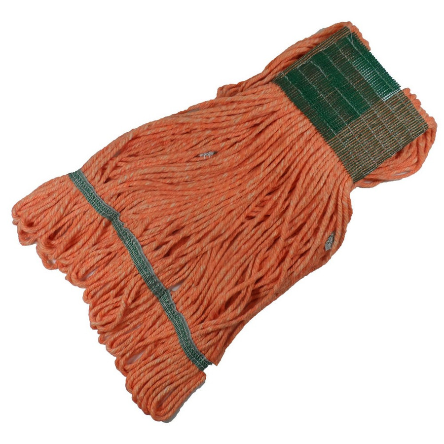 Better Brush 161724 Synthetic Blended Looped End Mops - Large Orange