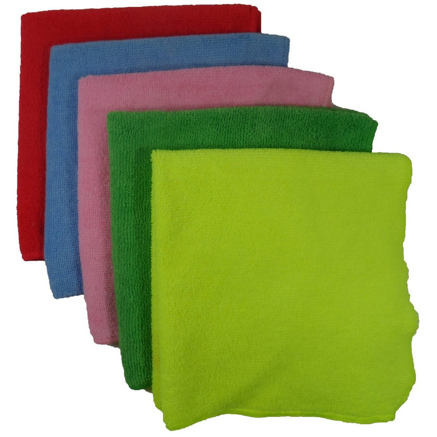 Better Brush 380116R Microfiber Cloths - 16 x 16 - Red
