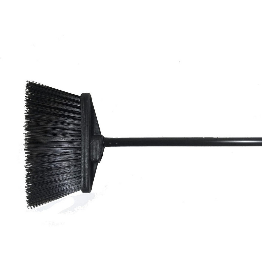 Better Brush 430809 Warehouse Sweep w/Black Metal Handle - Stiff Black