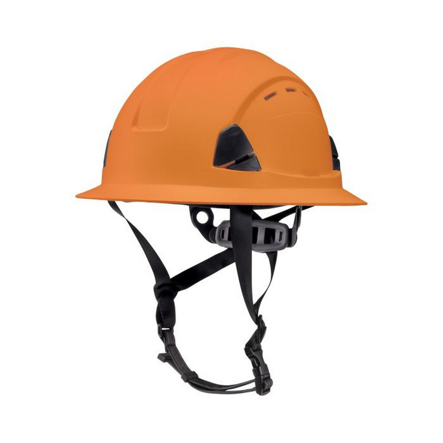 Radians RHF2V Dareware X Type II Class C Vented Full Brim Safety Helmet - Orange