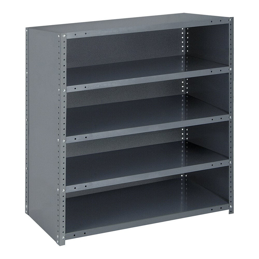 Quantum Storage Systems CL39-1236-5 IRONMAN 36" x 12" x 39" Steel Closed 5-Shelf Heavy-Duty Shelving