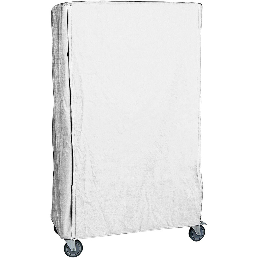 Quantum Storage Systems CC183663WNV  White Nylon Cart Cover with Velcro Closure for 18" x 36" x 63" Shelving