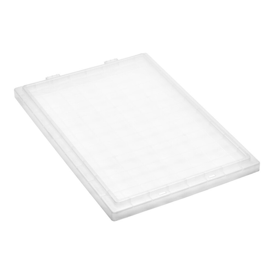 Quantum Storage Systems LID201CL Clear Lid for SNT200CL Stack and Nest Tote