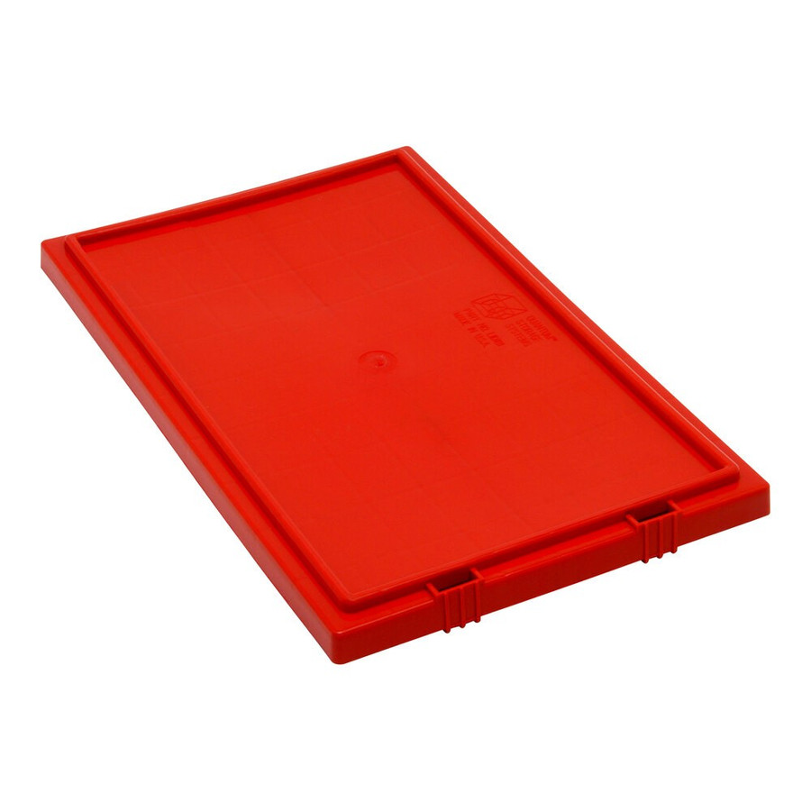 Quantum Storage Systems LID181RD Red Lid for SNT180RD and SNT185RD Stack and Nest Totes