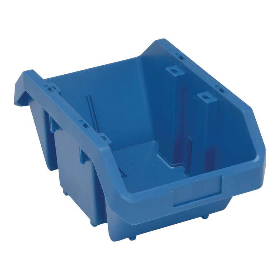 Quantum Storage Systems QP1496BL QuickPick 14" x 9 1/4" x 6 1/2" Blue Polypropylene Storage Bin