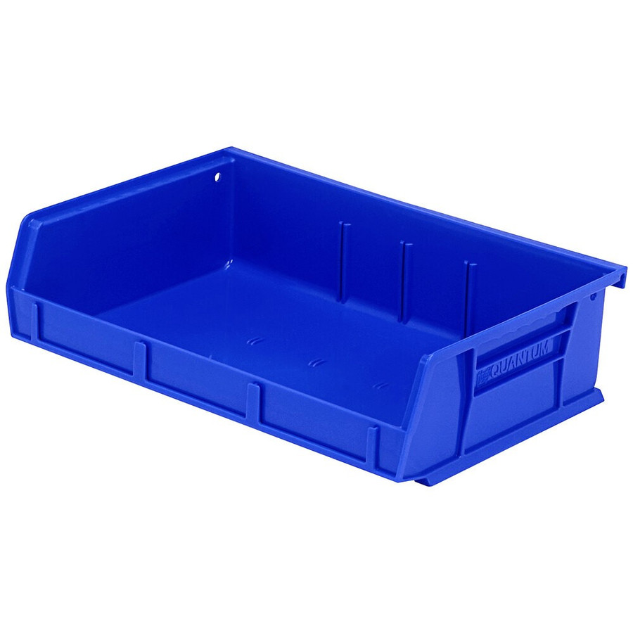 Quantum Storage Systems QUS-236BL 7 3/8" x 11" x 3" Blue Hanging Bin