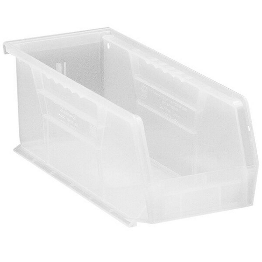 Quantum Storage Systems QUS-224CL 10 7/8" x 4 1/8" x 4" Clear Hanging Bin