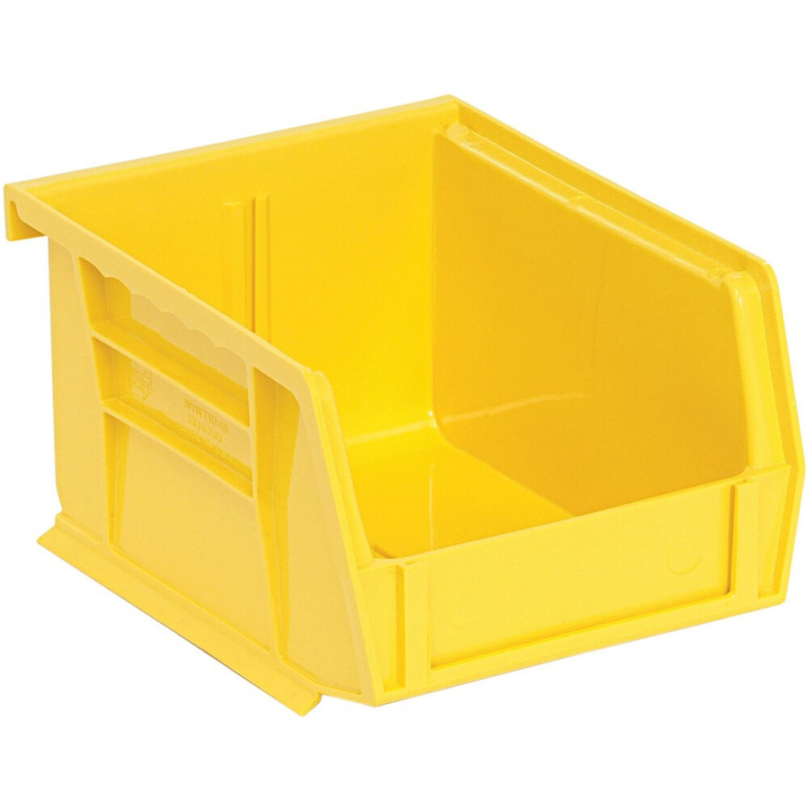 Quantum Storage Systems QUS-210YL 5 3/8" x 4 1/8" x 3" Yellow Hanging Bin