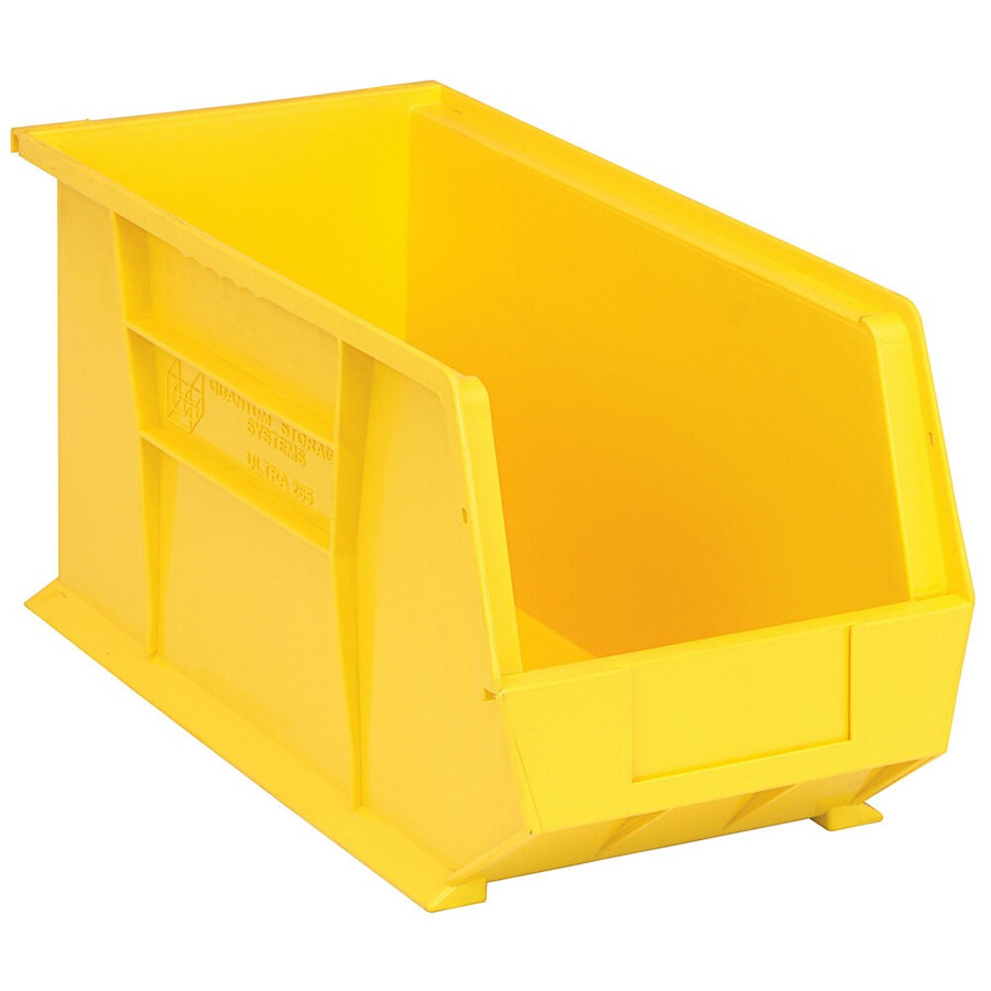 Quantum Storage Systems QUS-265YL 18" x 8 1/4" x 9" Yellow Hanging Bin